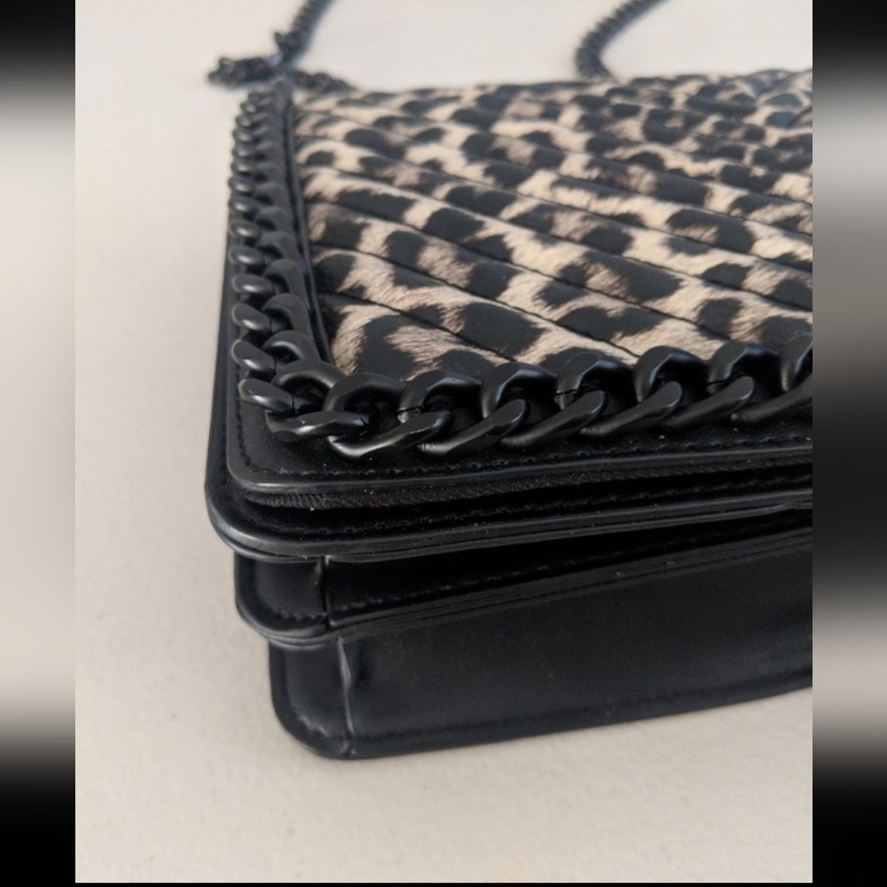 Fashion Leopard Animal Print Purse Bag Travel  Trendy Punk Rock Goth Academia - Picture 7 of 12